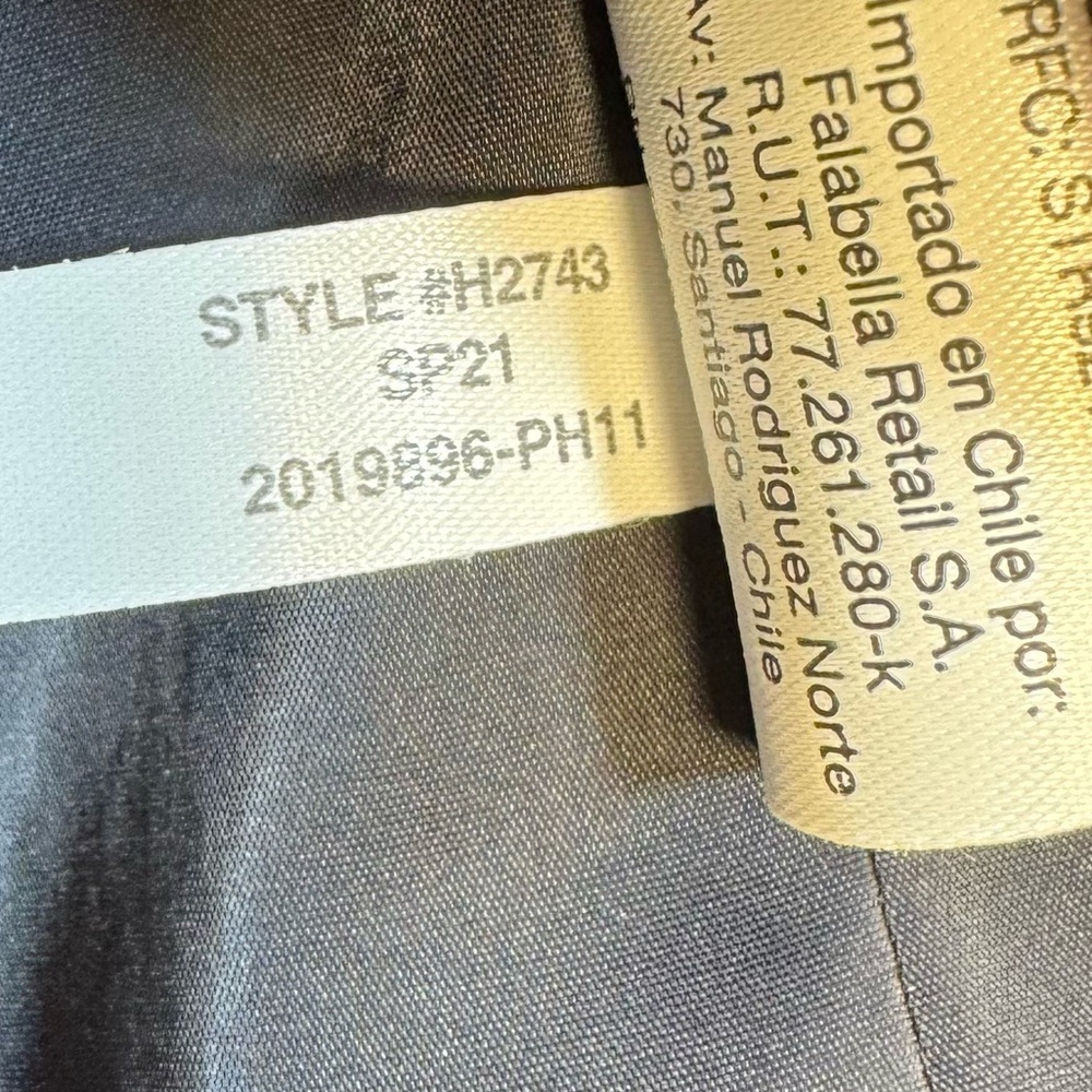 J. Crew Black Blazer with Collarless V-Neck and Textured Fabric - Picture 8 of 9